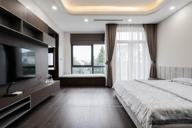 Chúng tôi sẽ thiết kế và thực hiện nội thất phòng ngủ giúp bạn có một không gian nghỉ ngơi thoải mái và thư giãn.